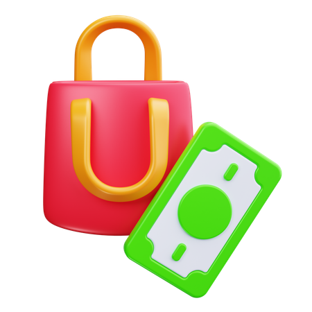 Shopping Payment  3D Icon