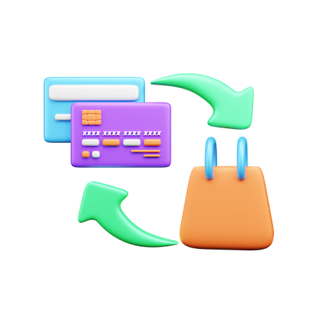 Shopping payment  3D Icon