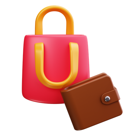 Shopping Payment  3D Icon