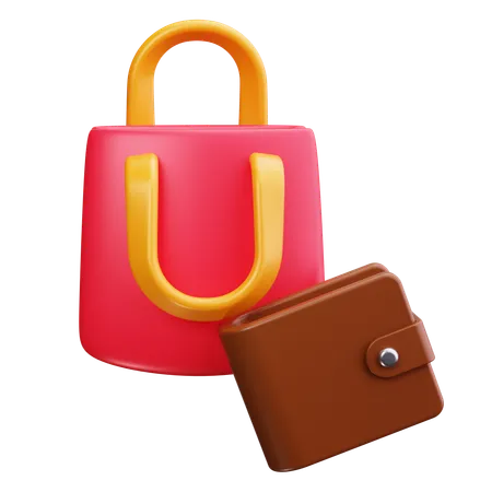 Shopping Payment  3D Icon