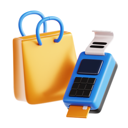 Shopping Payment  3D Icon