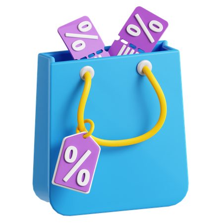 Shopping Promo  3D Icon