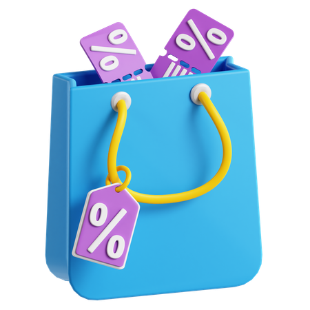 Shopping Promo  3D Icon