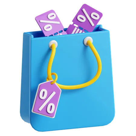 Shopping Promo  3D Icon