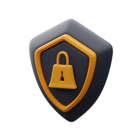 Shopping protection  3D Icon