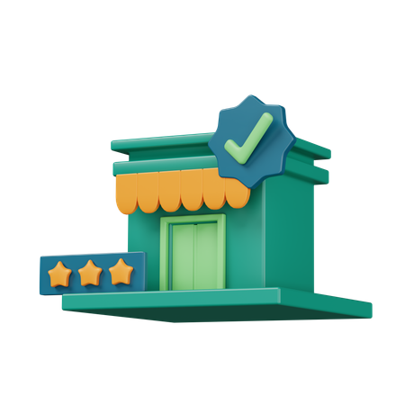 Shopping Review  3D Icon