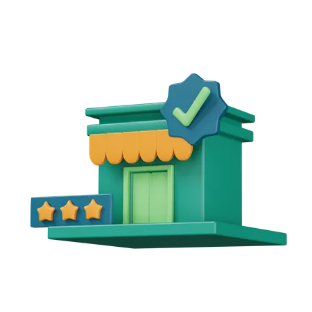 Shopping Review  3D Icon