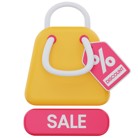 Shopping sale  3D Icon