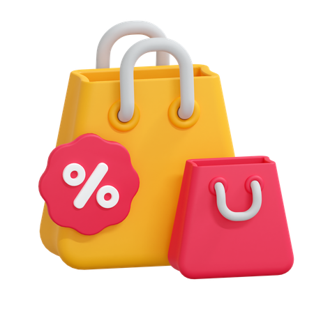 Shopping Sale  3D Icon