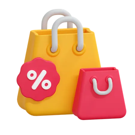 Shopping Sale  3D Icon