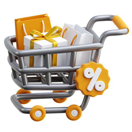 Shopping Sale  3D Icon