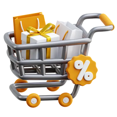 Shopping Sale  3D Icon