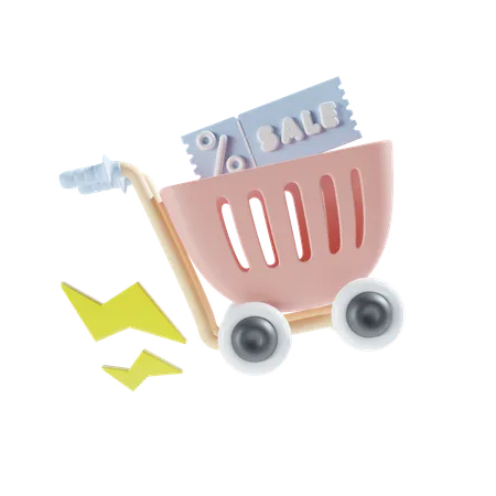 Shopping Sale  3D Icon