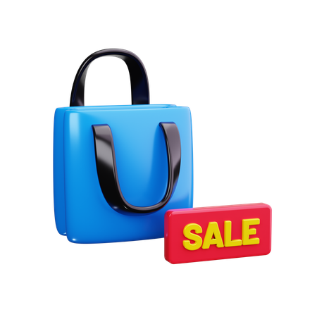 Shopping Sale  3D Icon