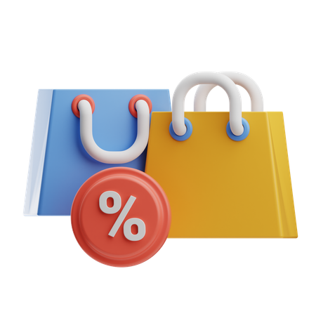 Shopping Sale  3D Icon