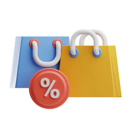 Shopping Sale  3D Icon