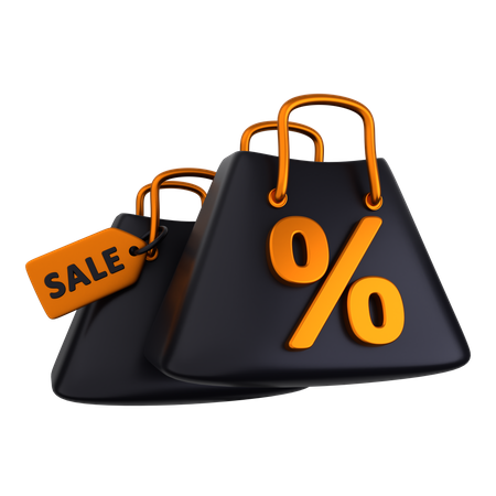 Shopping Sale  3D Icon