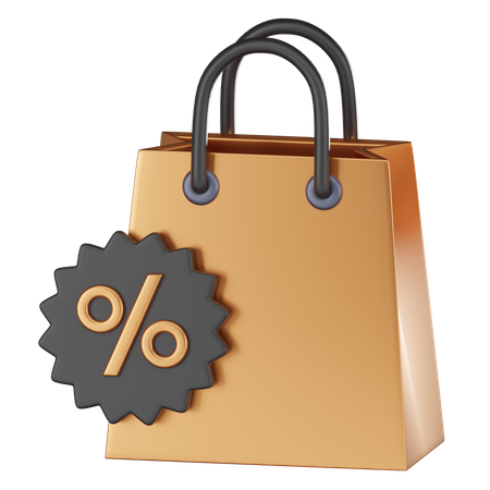 Shopping Sale  3D Icon