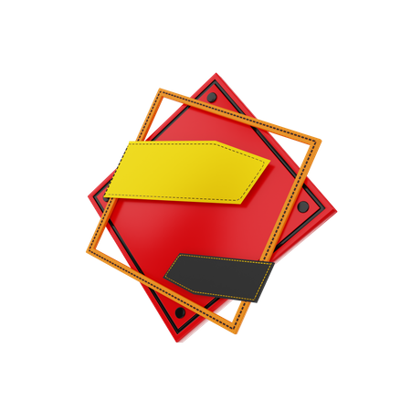 Shopping sale frame  3D Icon