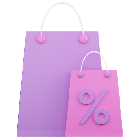 Shopping Sale Promotion  3D Icon