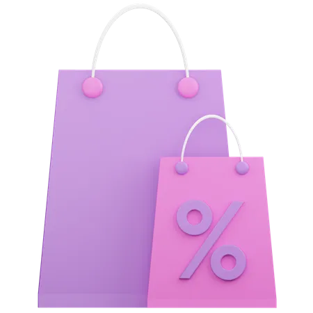 Shopping Sale Promotion  3D Icon