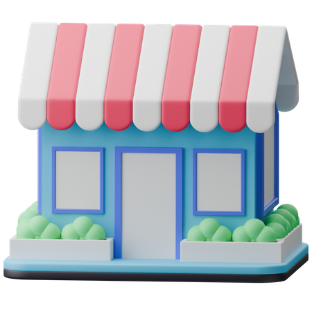 Shopping Store  3D Icon