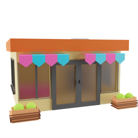 Shopping Store  3D Icon