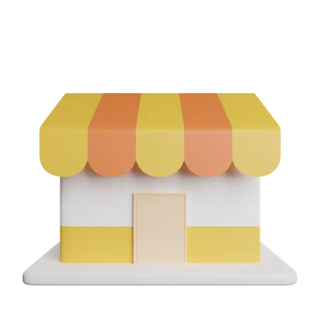 Shopping Store Market 3D Icon