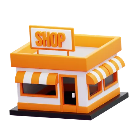SHOPPING STORE  3D Icon