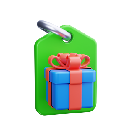 Shopping tag  3D Icon