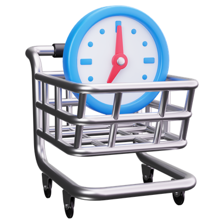ショッピングタイム  3D Icon