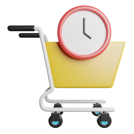 Shopping Time  3D Icon