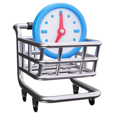 Shopping Time  3D Icon