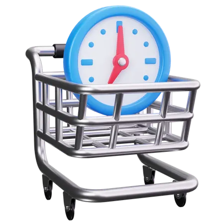 Shopping Time  3D Icon