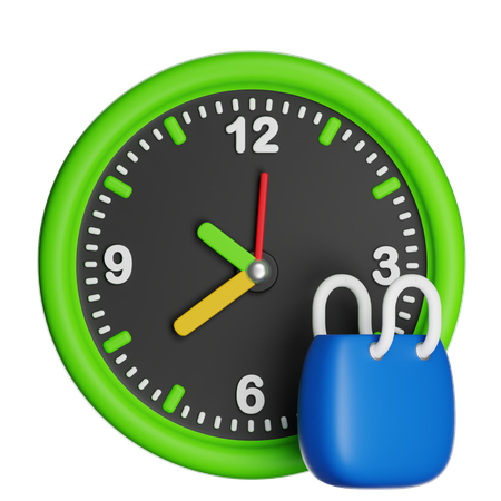 Shopping Time  3D Icon