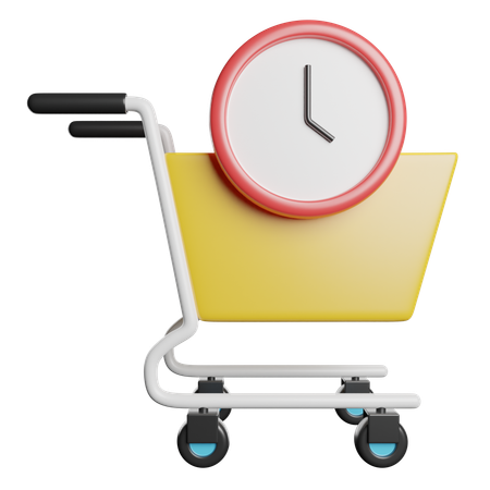 Shopping Time  3D Icon