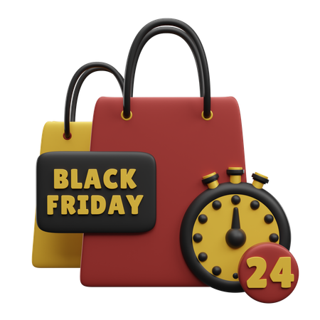 Shopping Time  3D Icon