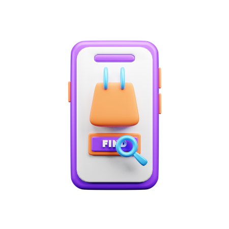 Shopping Tracking  3D Icon