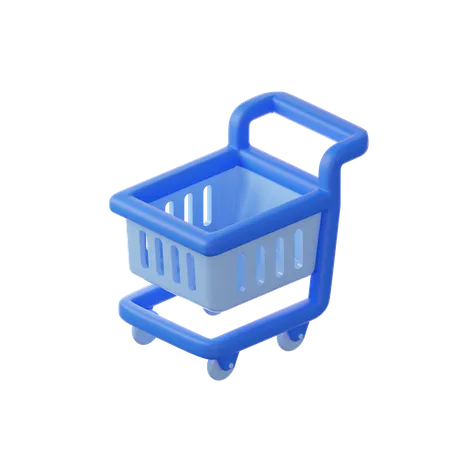 Trolly Or Cart 3 D Icon 3D Icon