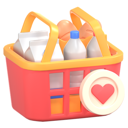 Shopping Wish List  3D Icon