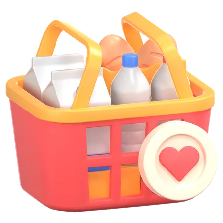 Shopping Wish List  3D Icon