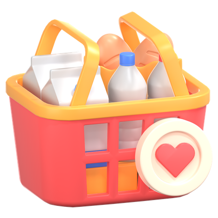 Shopping Wish List  3D Icon