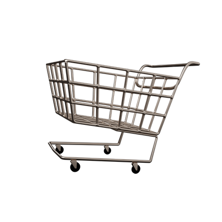 Shoppingcart 3D Illustration