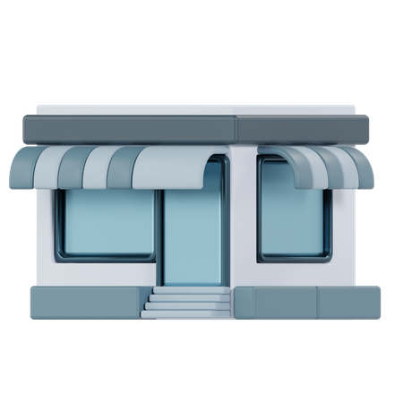 Shops 3D Icon