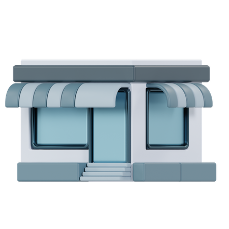 Shops  3D Icon