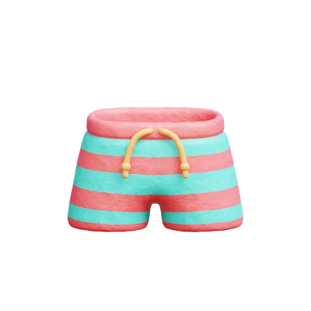 Short de bain  3D Icon