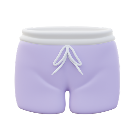 Short d'exercice femme  3D Icon