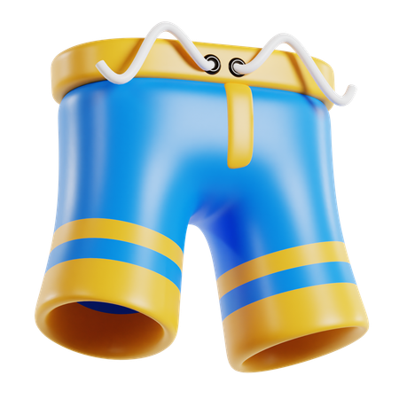 Short Pant  3D Icon