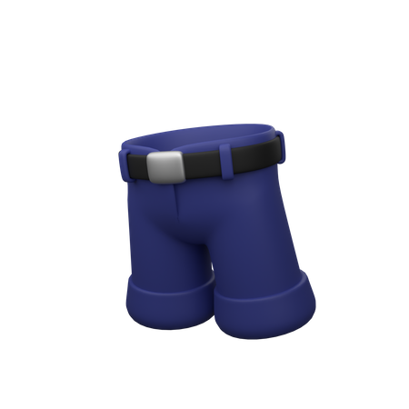 Short Pant  3D Icon