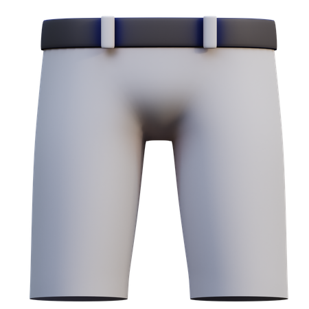 Pantalon court  3D Icon